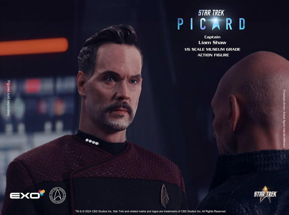 Star Trek: Picard Actionfigur 1/6 Captain Liam Shaw 30 cm - Versand: 5-7 Tage nach Bestellung