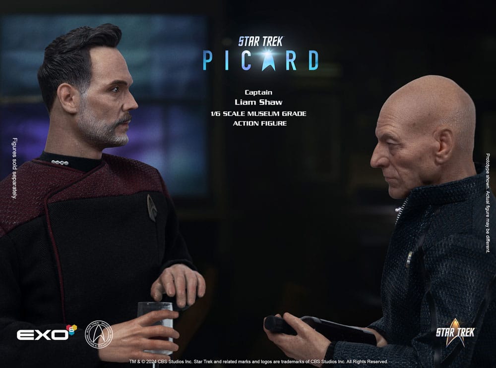 Star Trek: Picard Actionfigur 1/6 Captain Liam Shaw 30 cm - Versand: 5-7 Tage nach Bestellung