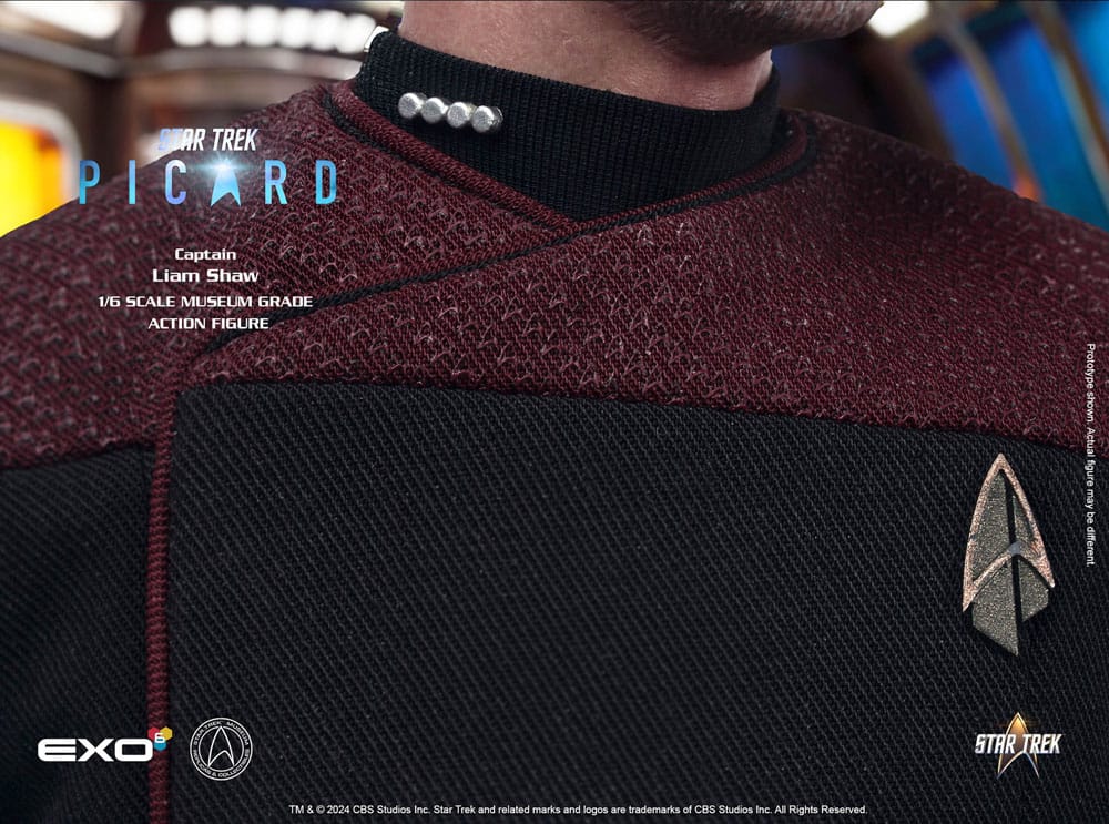 Star Trek: Picard Actionfigur 1/6 Captain Liam Shaw 30 cm - Versand: 5-7 Tage nach Bestellung