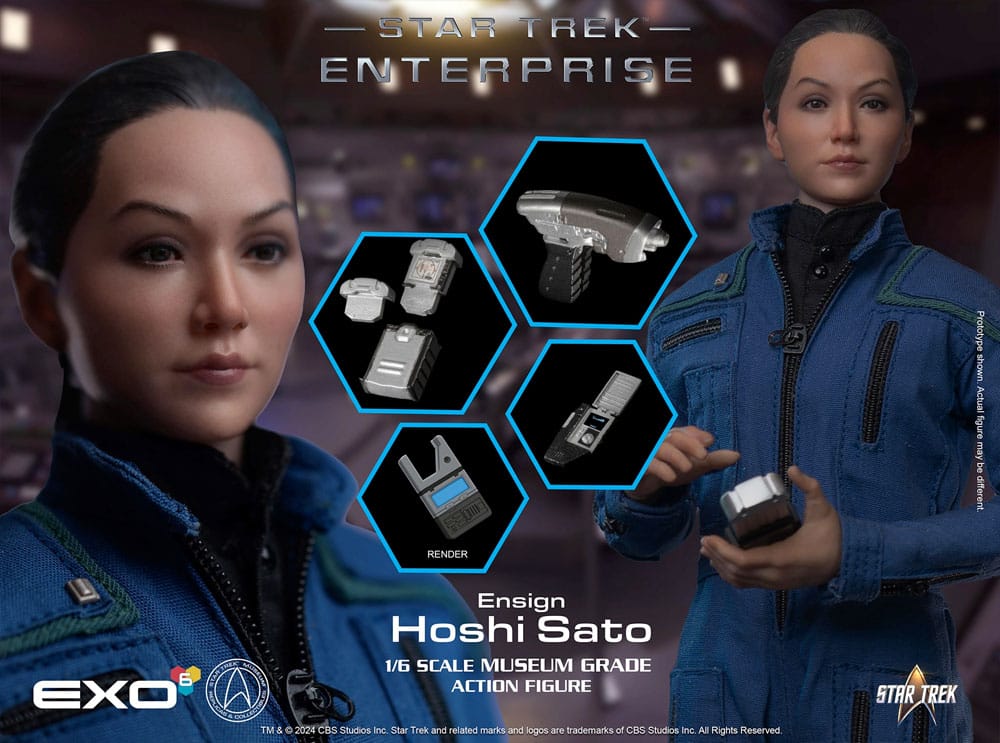 Star Trek: Enterprise Actionfigur 1/6 Ensign Hoshi Sato 28 cm - Preorder - ETA: 30.10.2025