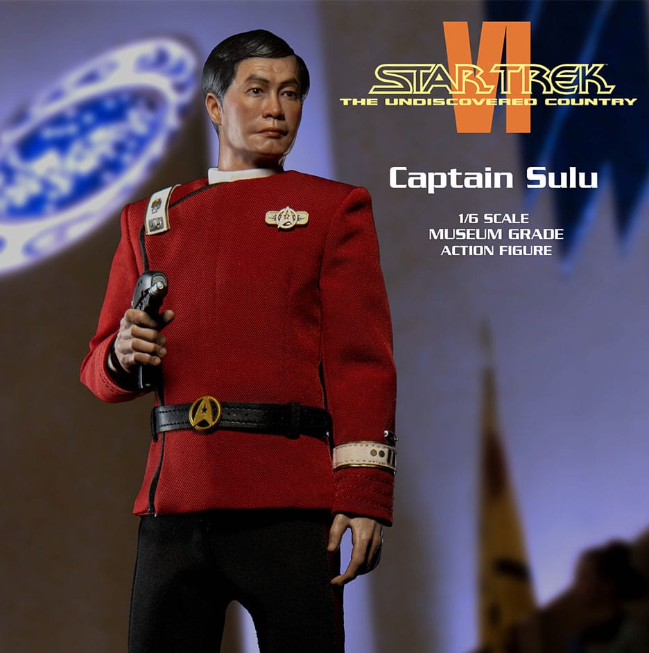 Star Trek VI: Das unentdeckte Land Actionfigur 1/6 Captain Hikaru Sulu 28 cm - Preorder - ETA: 30.10.2025