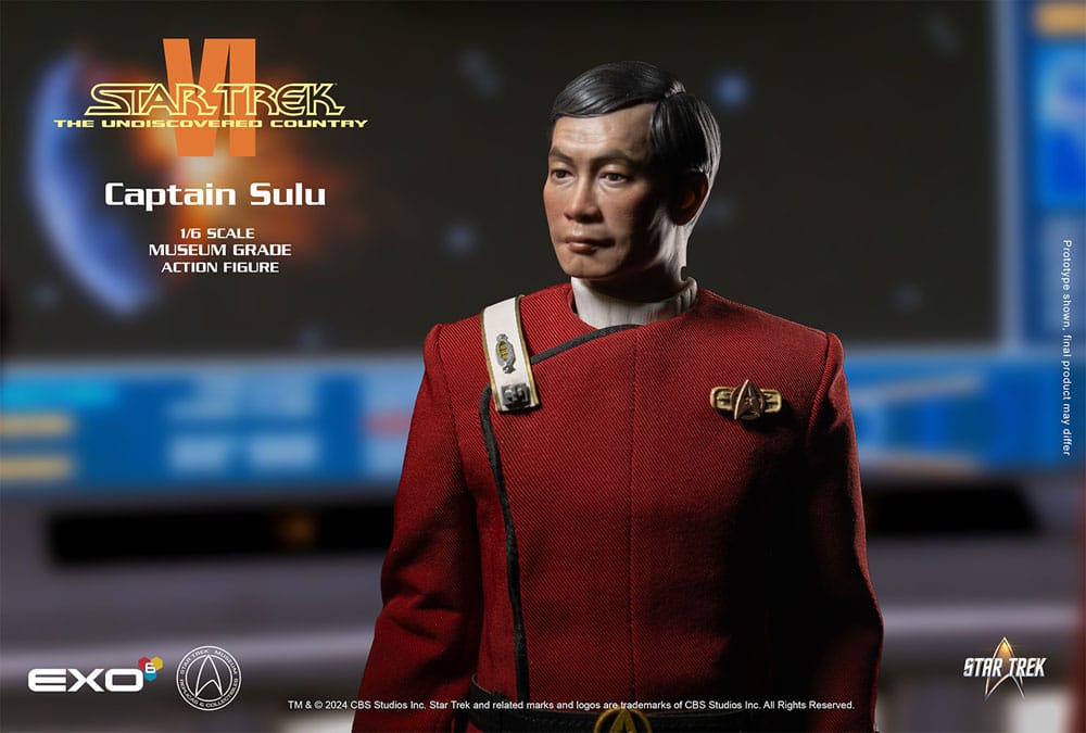 Star Trek VI: Das unentdeckte Land Actionfigur 1/6 Captain Hikaru Sulu 28 cm - Preorder - ETA: 30.10.2025