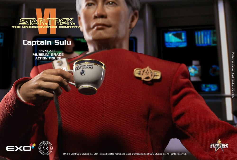 Star Trek VI: Das unentdeckte Land Actionfigur 1/6 Captain Hikaru Sulu 28 cm - Preorder - ETA: 30.10.2025