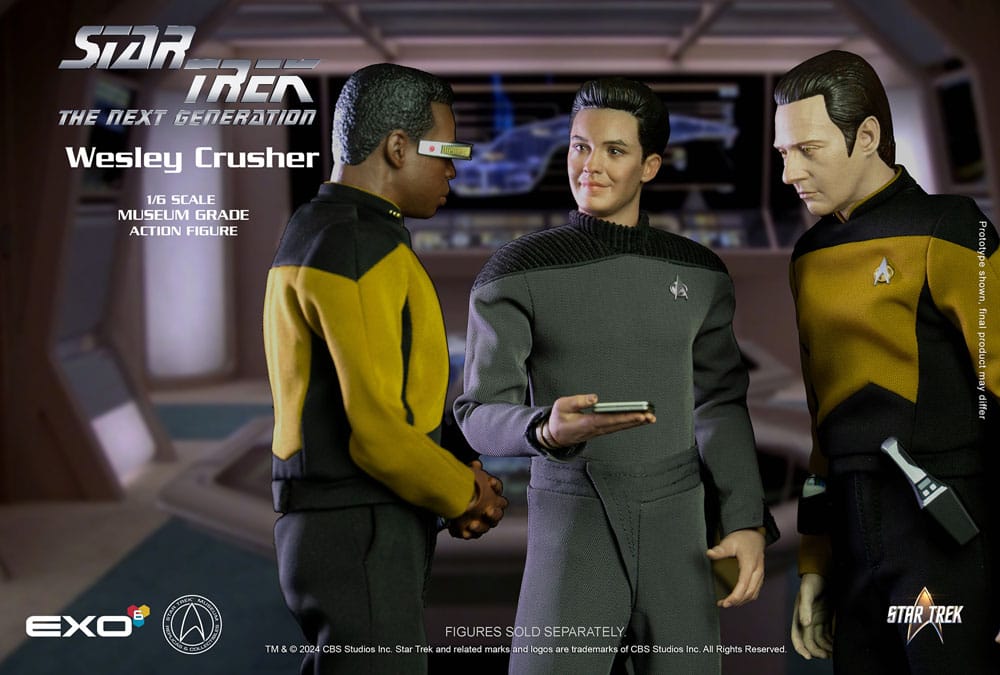 Raumschiff Enterprise - Das nächste Jahrhundert Actionfigur 1/6 Wesley Crusher 30 cm - Preorder - ETA: 30.10.2025