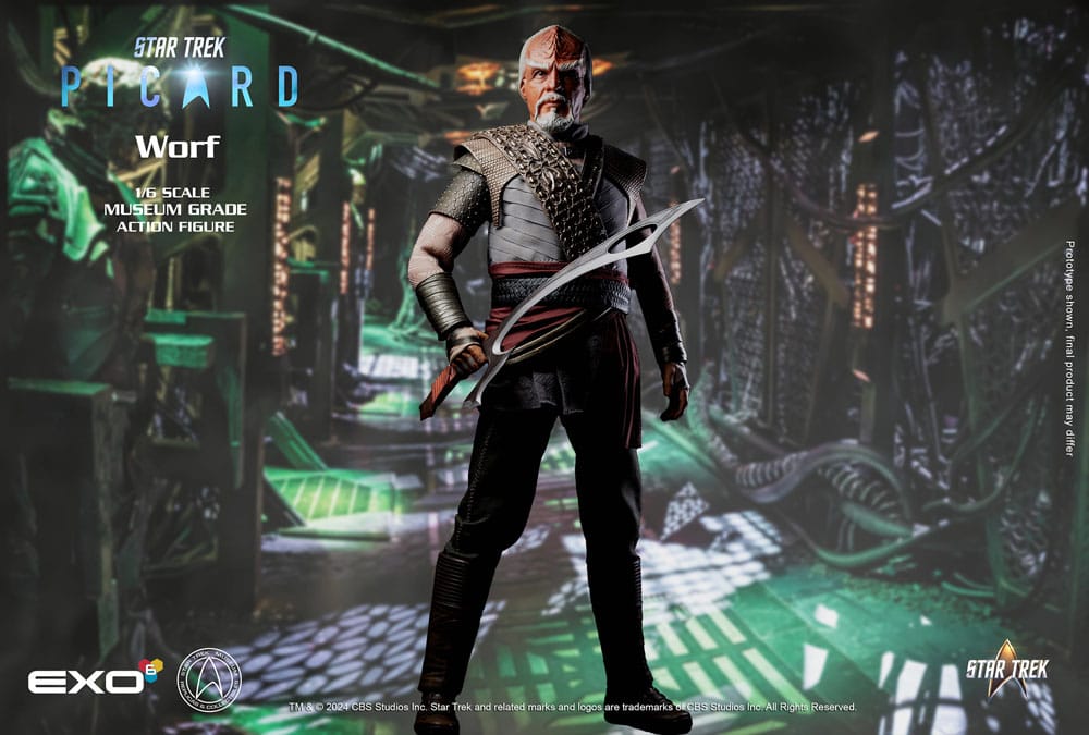 Star Trek: Picard Actionfigur 1/6 Worf 30 cm - Preorder - ETA: 25.02.2026