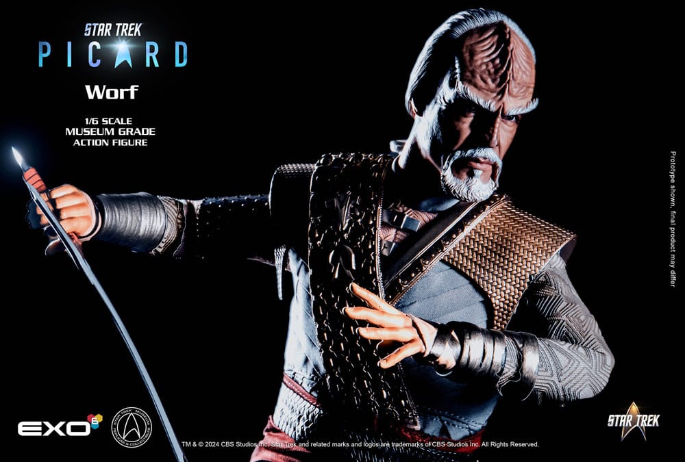 Star Trek: Picard Actionfigur 1/6 Worf 30 cm - Preorder - ETA: 25.02.2026