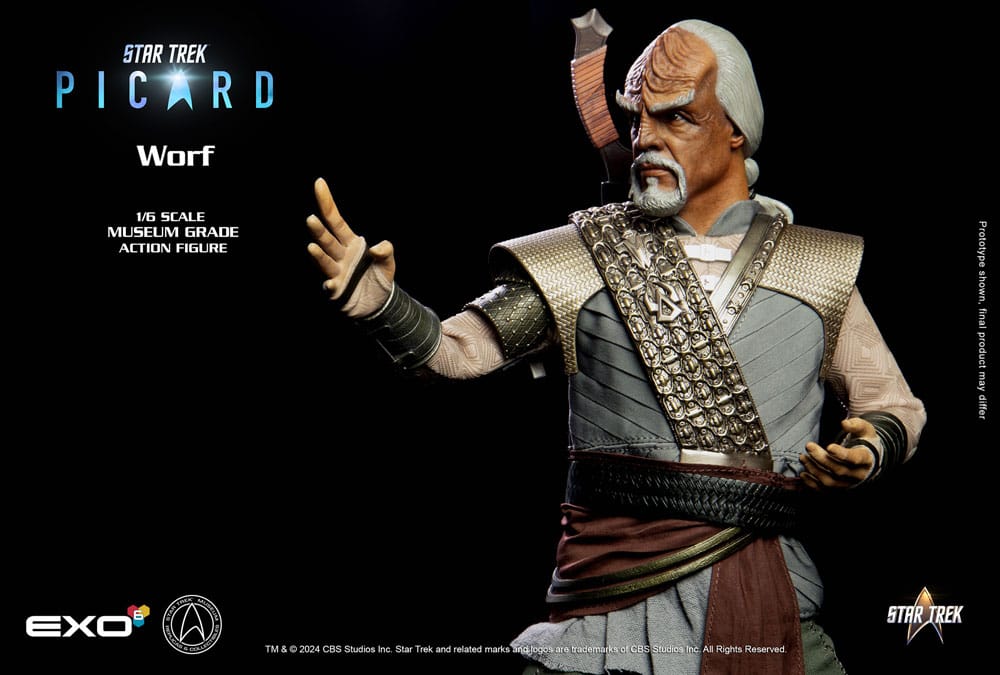 Star Trek: Picard Actionfigur 1/6 Worf 30 cm - Preorder - ETA: 25.02.2026