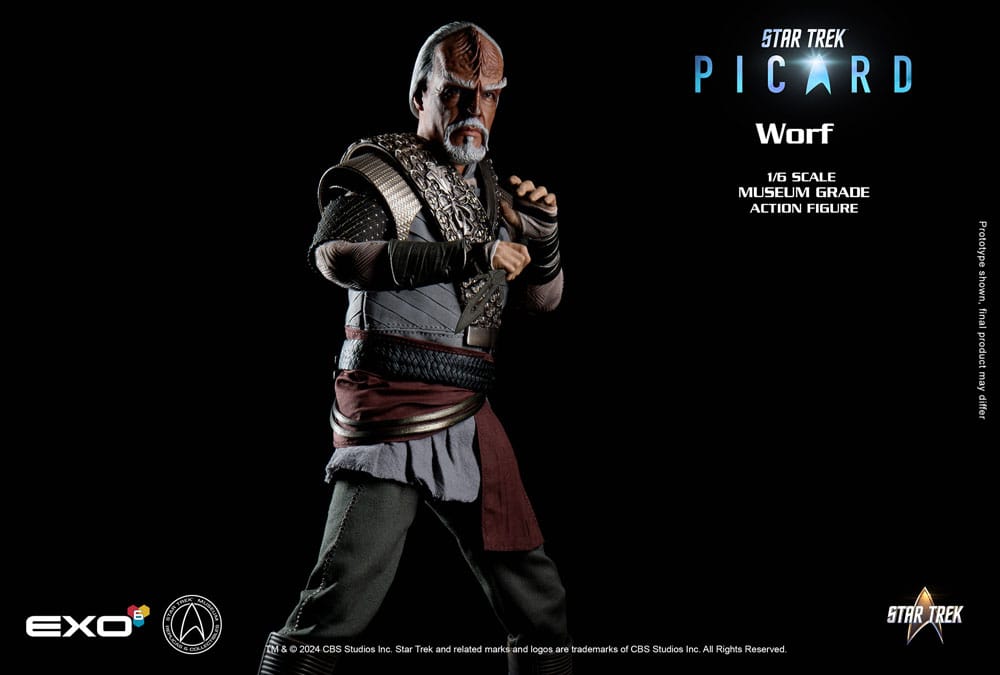 Star Trek: Picard Actionfigur 1/6 Worf 30 cm - Preorder - ETA: 25.02.2026