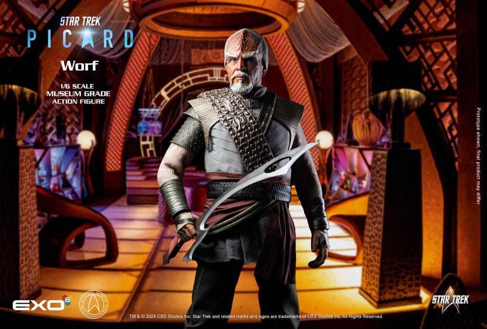 Star Trek: Picard Actionfigur 1/6 Worf 30 cm - Preorder - ETA: 25.02.2026