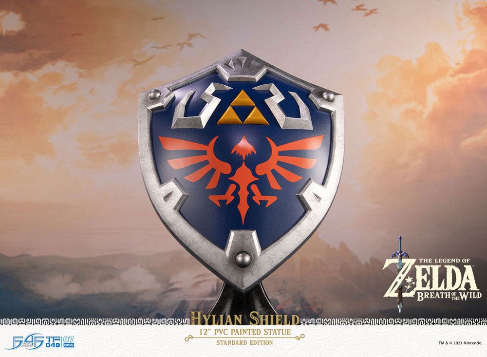 The Legend of Zelda Breath of the Wild PVC Statue Hylian Shield Standard Edition 29 cm - Preorder - ETA: 20.11.2025