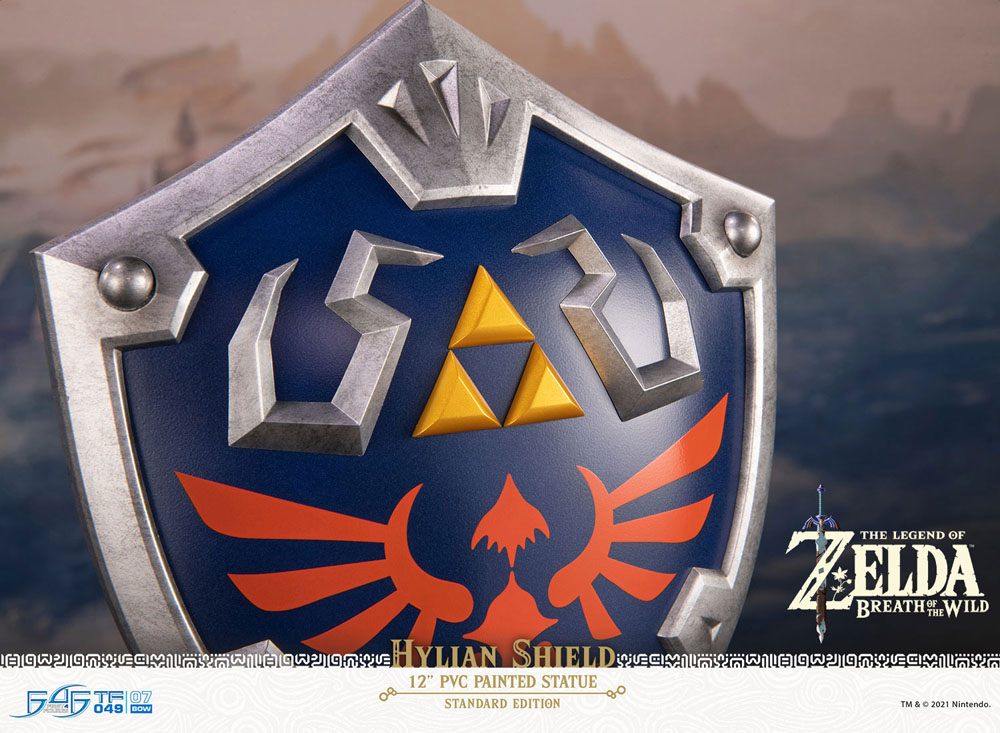 The Legend of Zelda Breath of the Wild PVC Statue Hylian Shield Standard Edition 29 cm - Preorder - ETA: 20.11.2025