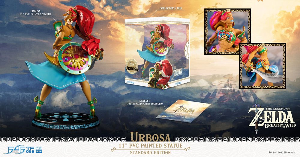 The Legend of Zelda Breath of the Wild PVC Statue Urbosa Standard Edition 27 cm - Versand: 5-7 Tage nach Bestellung