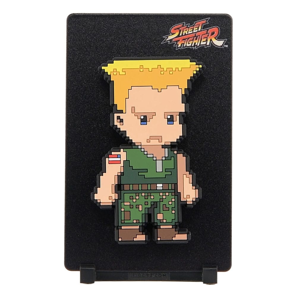 Street Fighter 2 FiGGYZ Magnet-Sammelfigur Guile 11 cm - Versand: 7 Tage nach Bestellung