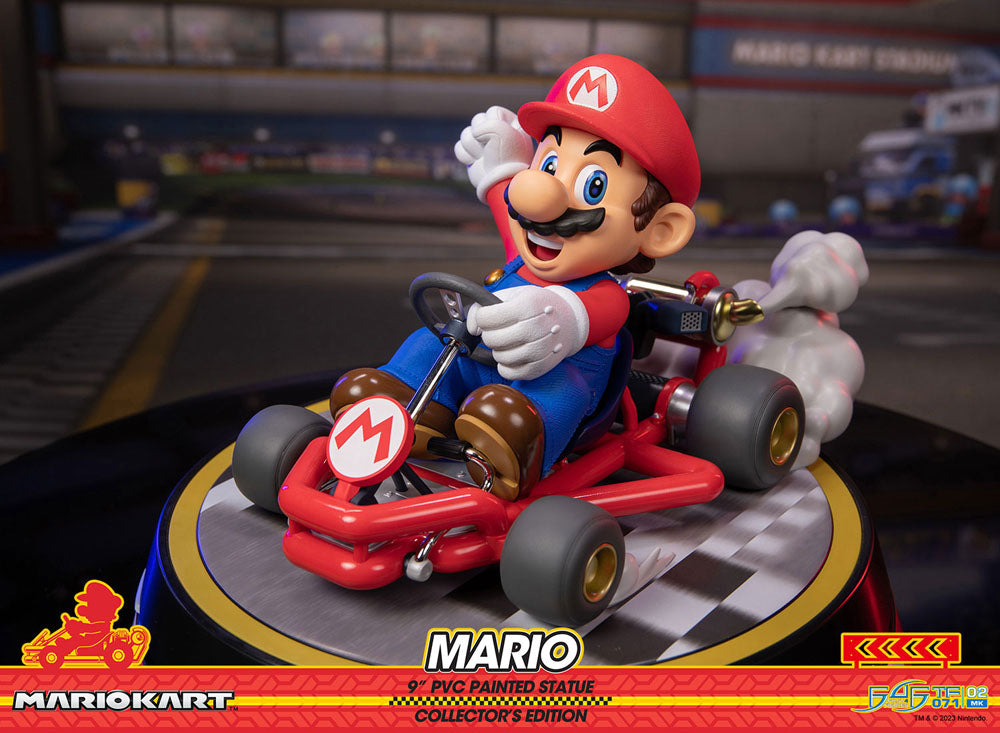Mario Kart PVC Statue Mario Collector's Edition 22 cm - Preorder - ETA: 20.12.2025