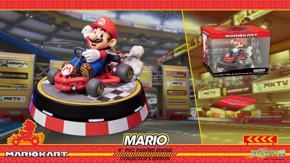 Mario Kart PVC Statue Mario Collector's Edition 22 cm - Preorder - ETA: 20.12.2025