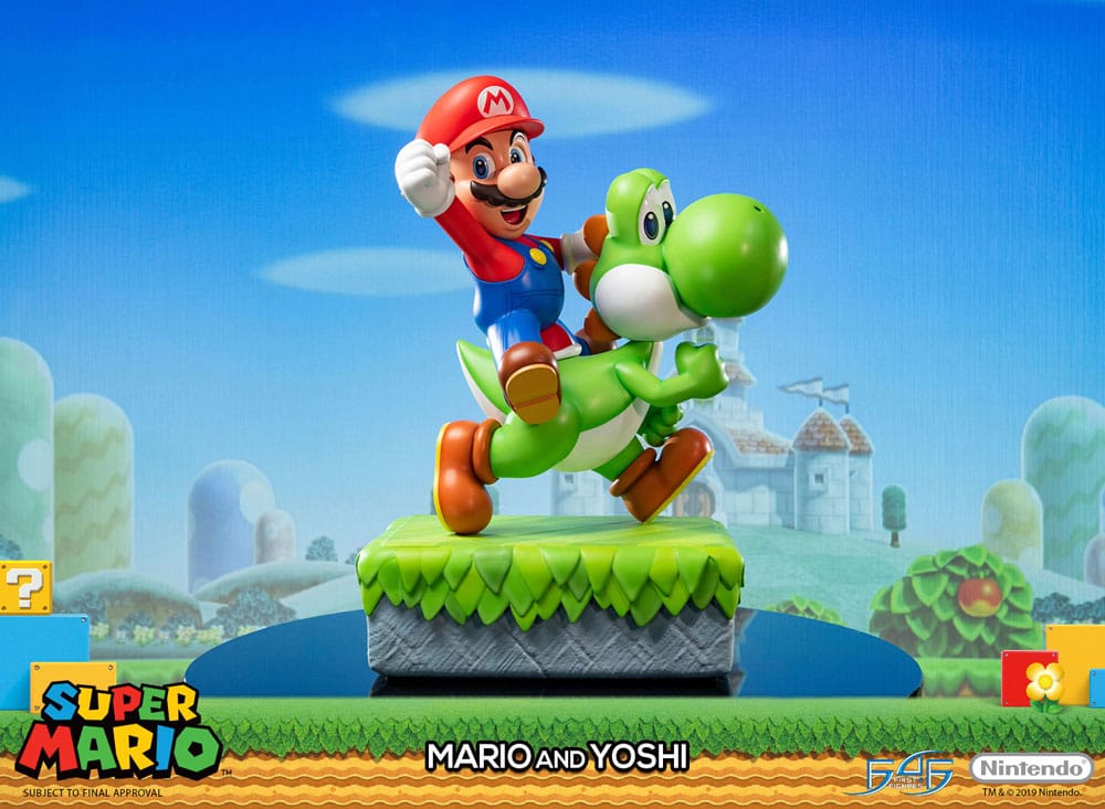 Super Mario Statue Mario & Yoshi Exclusive Edition 48 cm - Preorder - ETA: 25.11.2026