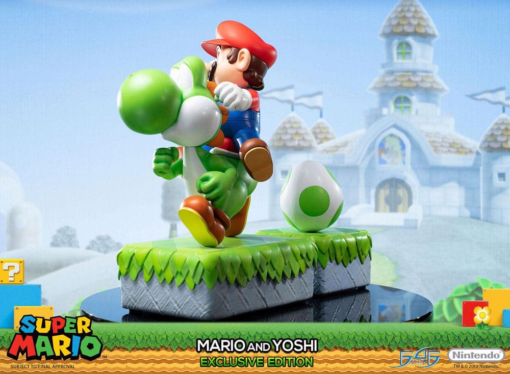 Super Mario Statue Mario & Yoshi Exclusive Edition 48 cm - Preorder - ETA: 25.11.2026