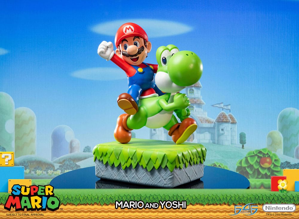 Super Mario Statue Mario & Yoshi 48 cm - Preorder - ETA: 25.11.2026