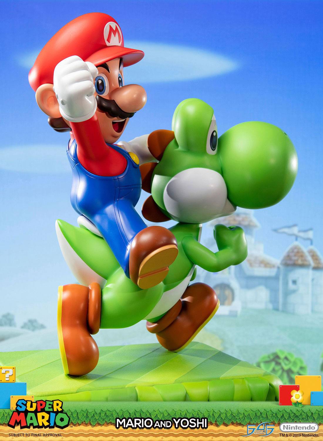 Super Mario Statue Mario & Yoshi 48 cm - Preorder - ETA: 25.11.2026
