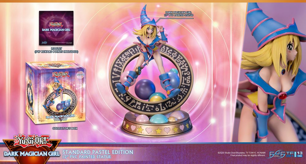 Yu-Gi-Oh! PVC Statue Dark Magician Girl Standard Pastel Edition 30 cm - Preorder - ETA: 31.10.2025