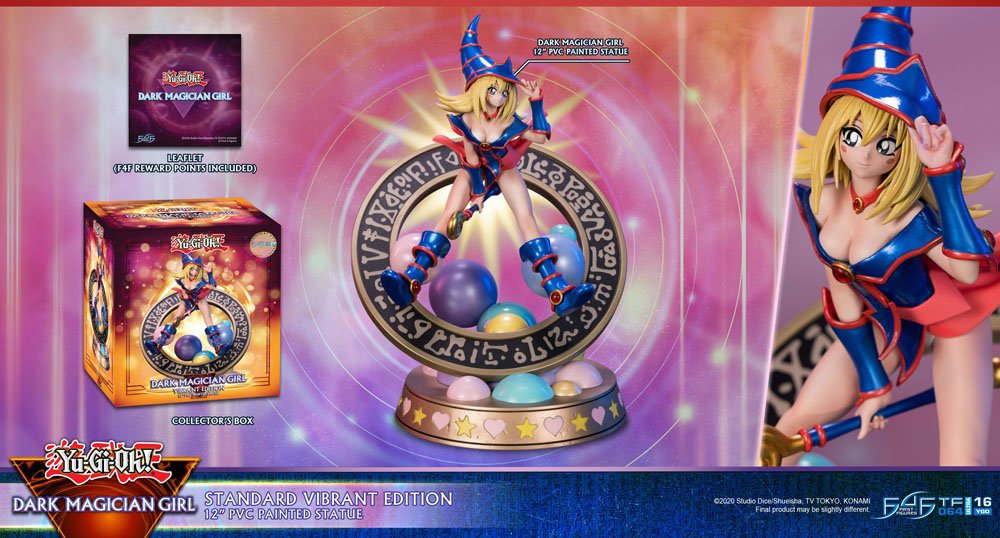 Yu-Gi-Oh! PVC Statue Dark Magician Girl Standard Vibrant Edition 30 cm - Preorder - ETA: 31.10.2025