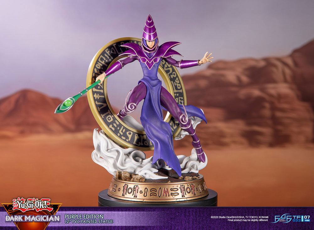 Yu-Gi-Oh! PVC Statue Dark Magician Purple Version 29 cm - Preorder - ETA: 11.09.2025