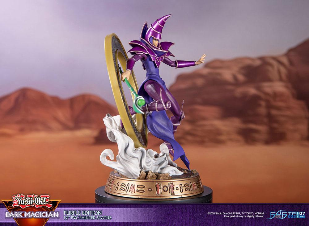 Yu-Gi-Oh! PVC Statue Dark Magician Purple Version 29 cm - Preorder - ETA: 11.09.2025