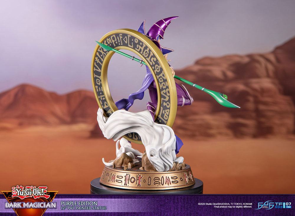 Yu-Gi-Oh! PVC Statue Dark Magician Purple Version 29 cm - Preorder - ETA: 11.09.2025