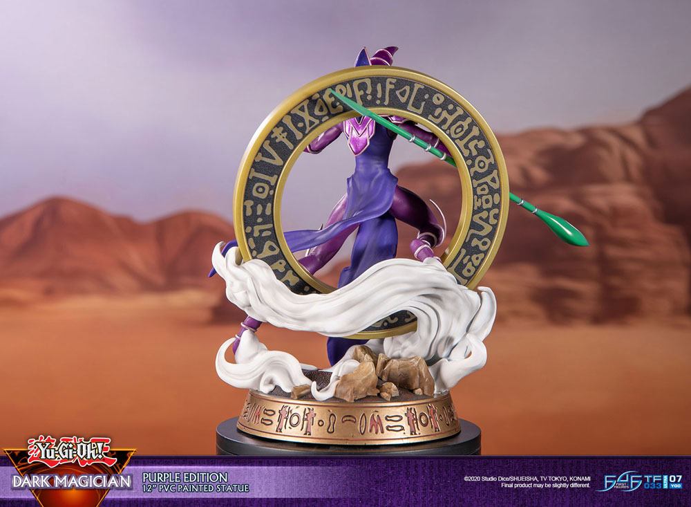 Yu-Gi-Oh! PVC Statue Dark Magician Purple Version 29 cm - Preorder - ETA: 11.09.2025
