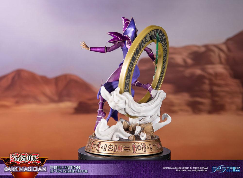 Yu-Gi-Oh! PVC Statue Dark Magician Purple Version 29 cm - Preorder - ETA: 11.09.2025