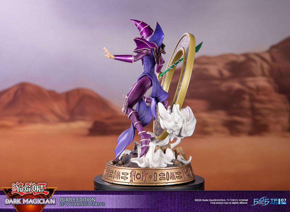 Yu-Gi-Oh! PVC Statue Dark Magician Purple Version 29 cm - Preorder - ETA: 11.09.2025
