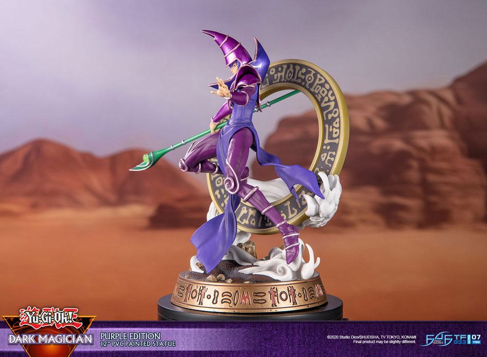 Yu-Gi-Oh! PVC Statue Dark Magician Purple Version 29 cm - Preorder - ETA: 11.09.2025