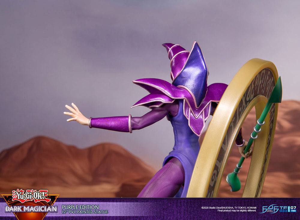 Yu-Gi-Oh! PVC Statue Dark Magician Purple Version 29 cm - Preorder - ETA: 11.09.2025