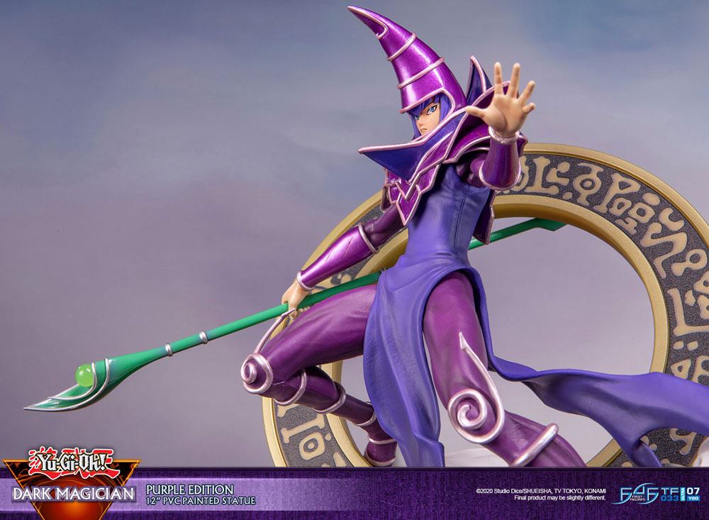 Yu-Gi-Oh! PVC Statue Dark Magician Purple Version 29 cm - Preorder - ETA: 11.09.2025
