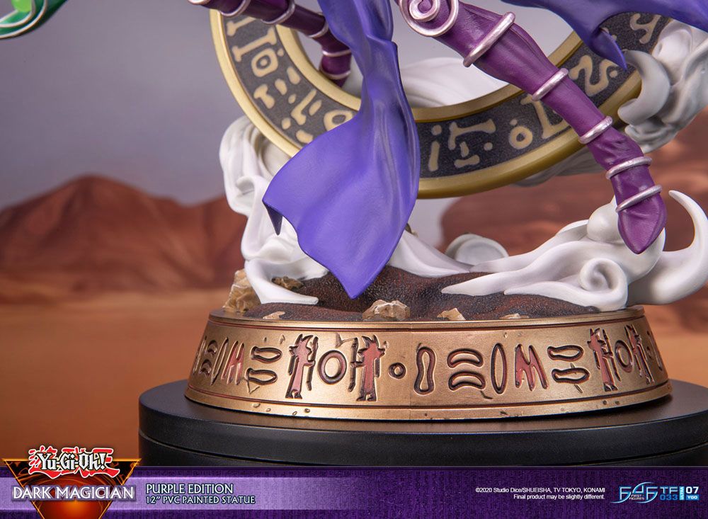 Yu-Gi-Oh! PVC Statue Dark Magician Purple Version 29 cm - Preorder - ETA: 11.09.2025