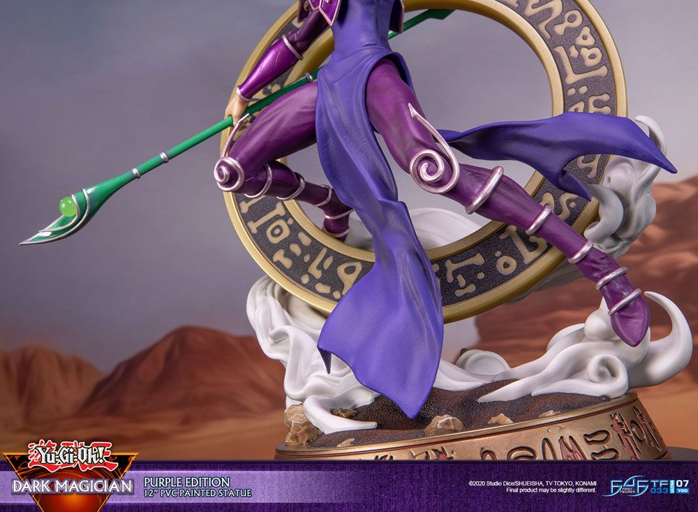 Yu-Gi-Oh! PVC Statue Dark Magician Purple Version 29 cm - Preorder - ETA: 11.09.2025