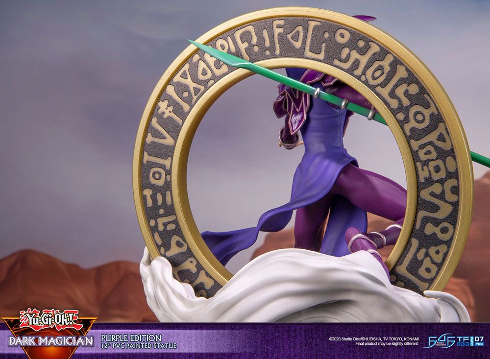 Yu-Gi-Oh! PVC Statue Dark Magician Purple Version 29 cm - Preorder - ETA: 11.09.2025