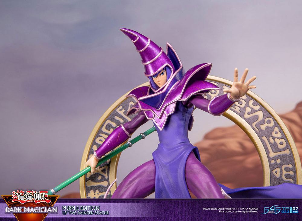 Yu-Gi-Oh! PVC Statue Dark Magician Purple Version 29 cm - Preorder - ETA: 11.09.2025