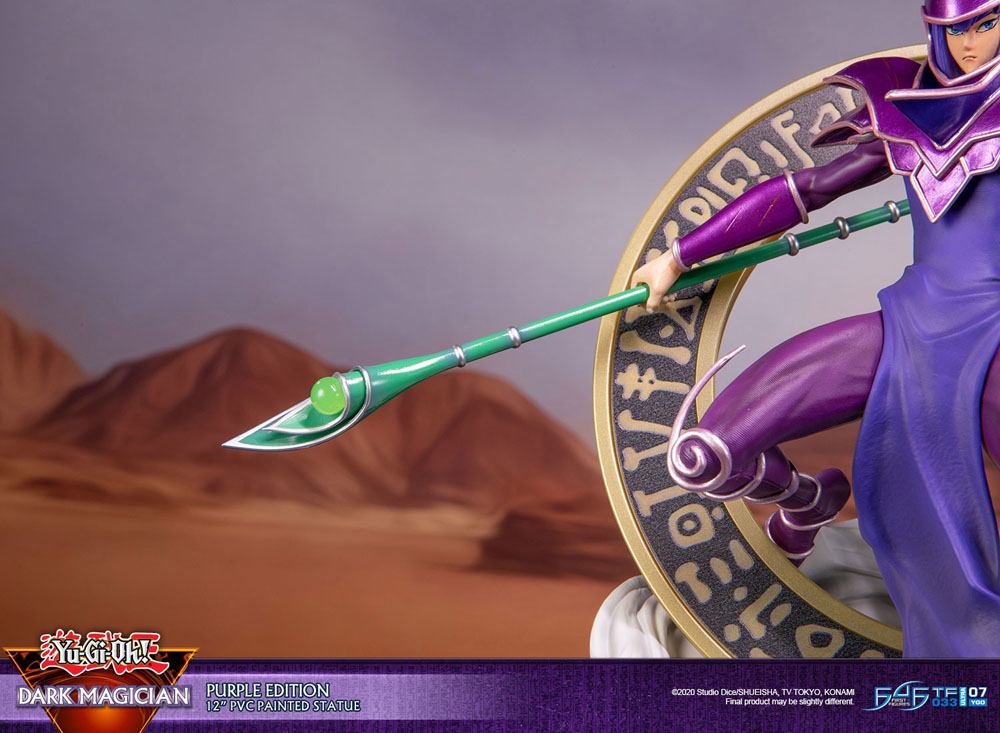 Yu-Gi-Oh! PVC Statue Dark Magician Purple Version 29 cm - Preorder - ETA: 11.09.2025