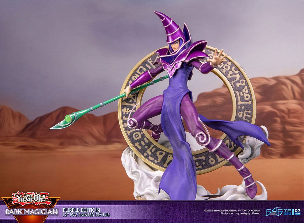 Yu-Gi-Oh! PVC Statue Dark Magician Purple Version 29 cm - Preorder - ETA: 11.09.2025
