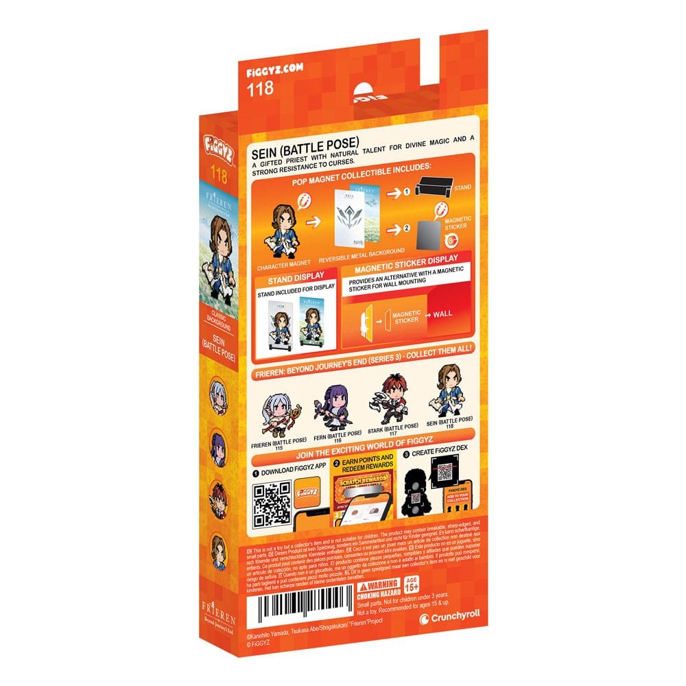Frieren: Beyond Journey's End FiGGYZ Magnet-Sammelfigur Sein (Battle pose) 11 cm - Versand: 7 Tage nach Bestellung