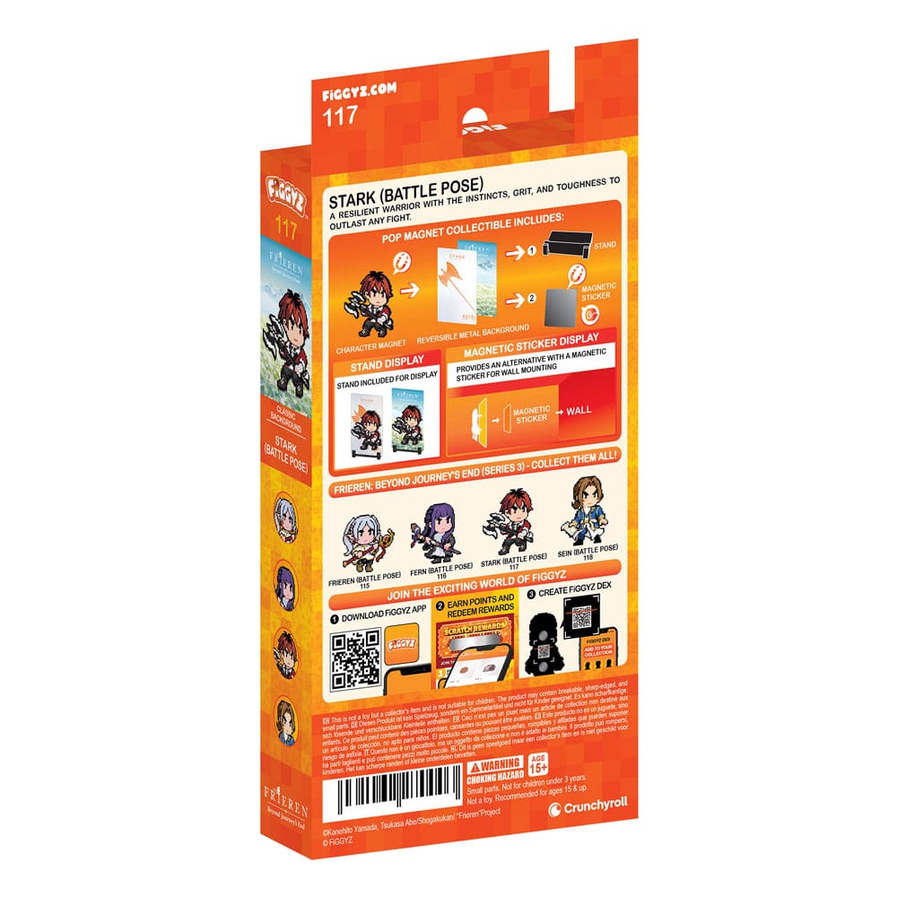 Frieren: Beyond Journey's End FiGGYZ Magnet-Sammelfigur Stark (Battle Pose) 11 cm - Versand: 7 Tage nach Bestellung