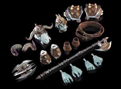 Mythic Legions: Ashes of Agbendor Actionfigur Frost Ogre Ogre Scale - Preorder - ETA: 19.02.2026