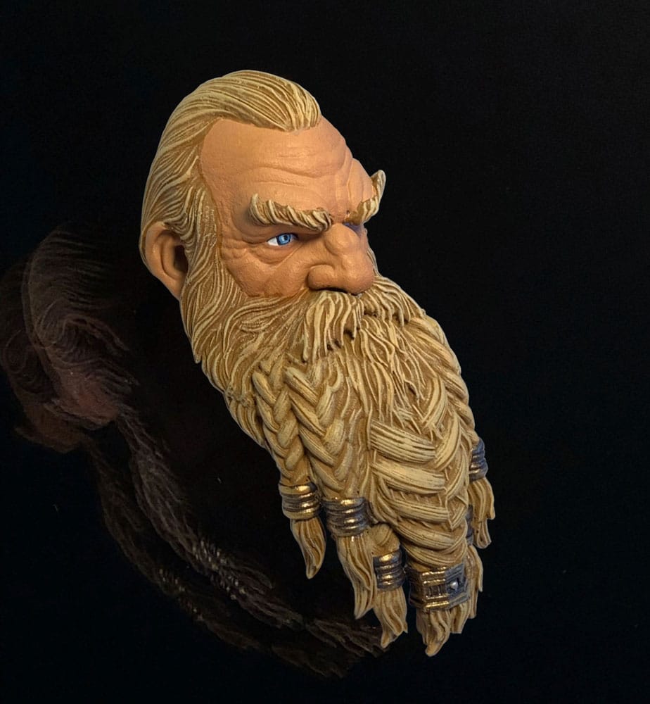Mythic Legions: Rising Sons Zubehör-Set für Actionfiguren Dwarf Head - Versand: 7 Tage nach Bestellung