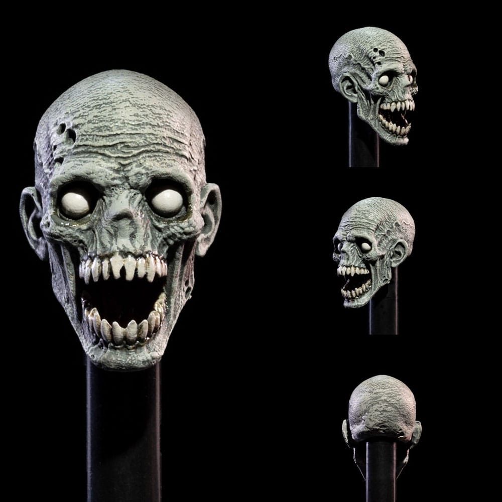 Mythic Legions: All Stars 6 Zubehör-Set für Actionfiguren Undead Heads Pack - Preorder - ETA: 29.09.2025
