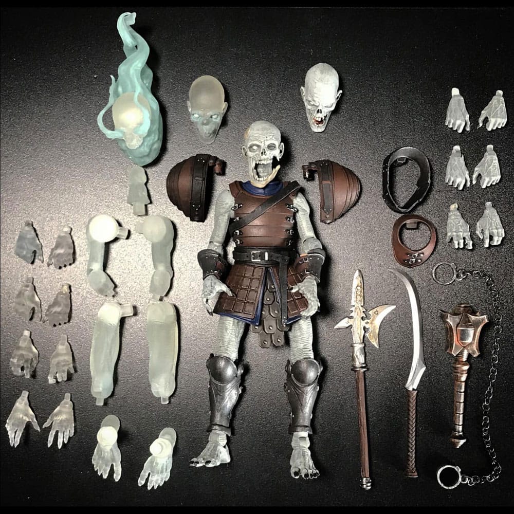 Mythic Legions: Necronominus Actionfigur Undead Builder Pack (Deluxe) 15 cm - Versand: 5-7 Tage nach Bestellung