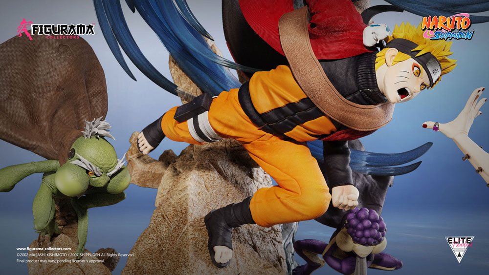 Naruto Elite Fandom Diorama 1/6 Naruto vs. Pain 69 cm - Versand: 5-7 Tage nach Bestellung