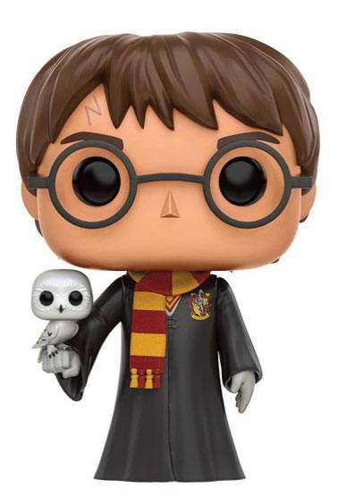 Harry Potter POP! Movies Vinyl Figur Harry with Hedwig 9 cm - Preorder - ETA: 02.01.2026