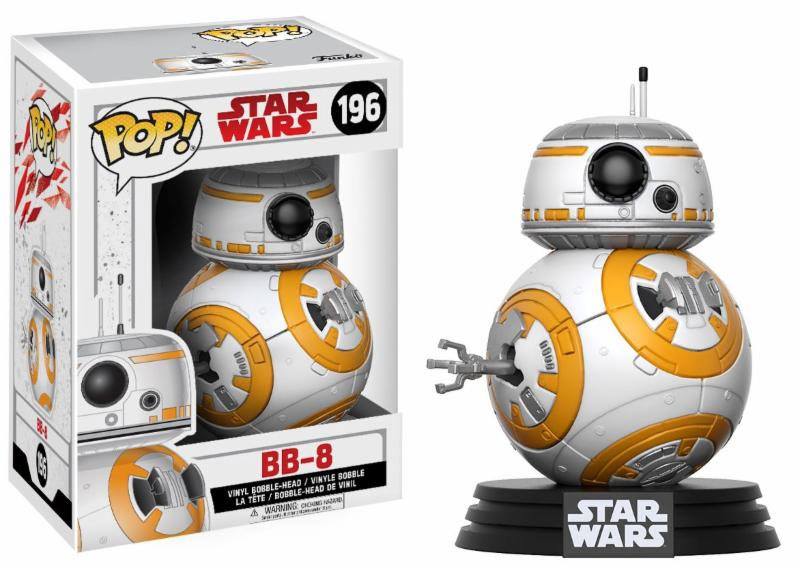 Star Wars Episode VIII POP! Vinyl Wackelkopf-Figur BB-8 9 cm - Preorder - ETA: 02.01.2026