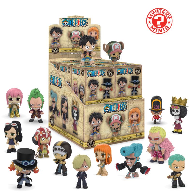 One Piece Mystery Minis Minifiguren 5 cm Display (12) - Preorder - ETA: 27.09.2025